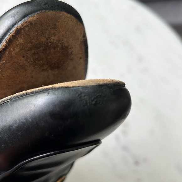 Gucci Black Leather Princetown Mules - Picture 11 of 11